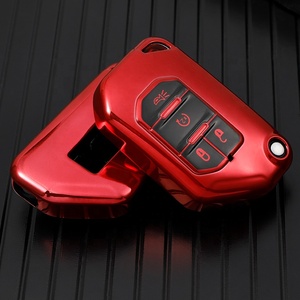ที่ดีที่สุดขาย TPU รถ Key Case สำหรับ Jeep Wrangler JL 2018 2019 2020รถ Key Shell - Product Image 1