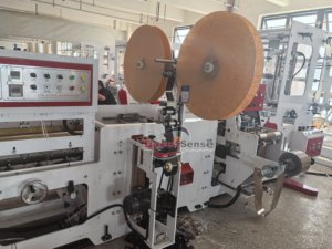 Máquina de fabricación de bolsas con asa Softloop para hacer cuerdas de bolsillo de parche multifuncional con sellado lateral automático de - Product Image 4