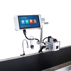 S10 Online-Automatik code Jet-Drucker Datum Chargen nummer Verpackung Plastiktüte Montagelinie Tinten strahl druck zwei dimensionaler Code