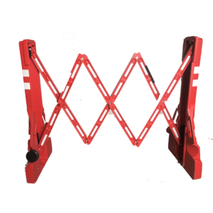 Yansıtıcı şeritler ile PVC ağır güvenlik genişletilebilir bariyer mobil geri çekilebilir çit - Product Image 3