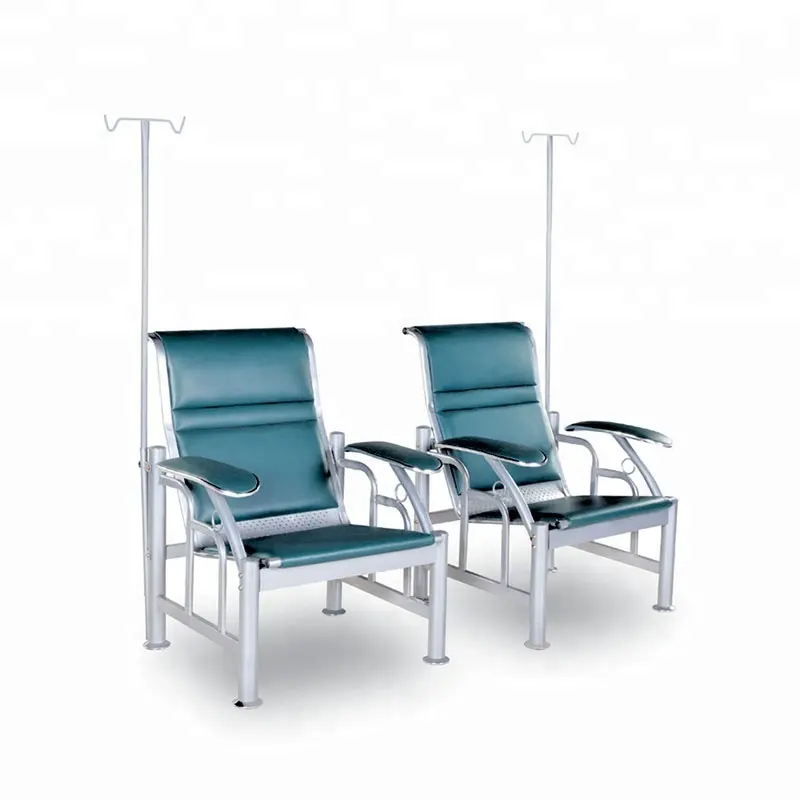 Cadeira de infusão de hospital de consumíveis médicos cadeira de acompanhamento mesa de cabeceira de hospital venda quente