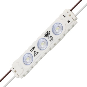 UL Listed AC 110V 220V <strong>White</strong> Cool <strong>White</strong> <strong>Led</strong> Module Injection 2835 3LED Module <strong>Led</strong> 110v for Advertising Light - Product Image 1