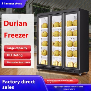 Cat Mountain King Tủ đông đứng làm mát bằng không khí thương mại nhiệt độ đơn cho trưng bày thực phẩm Lẩu sầu riêng trong siêu thị - Product Image 3