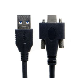 USB-C 5Gbps USB 3.0ถึง USB 3.1สาย Type-C พร้อมสกรูเชื่อมต่อล็อค USB-C มีพื้นที่สกรูล็อคระหว่าง15มม - Product Image 3