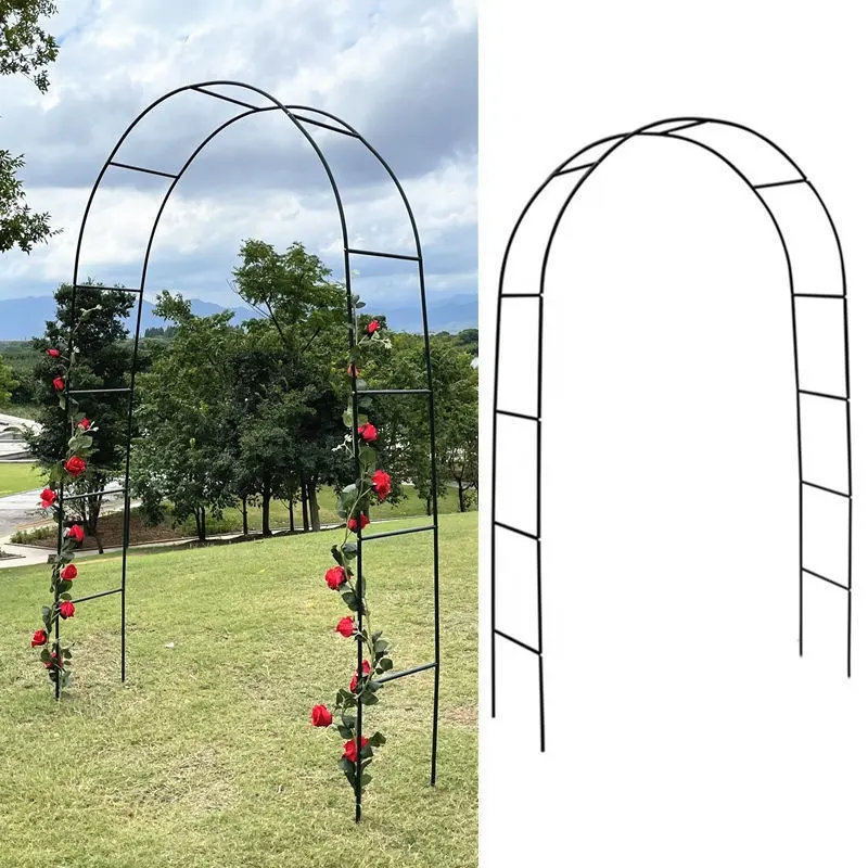 Arco de metal para noivas, arco de noiva ou eixo para decoração de festa de casamento e jardim, plantas de escalada