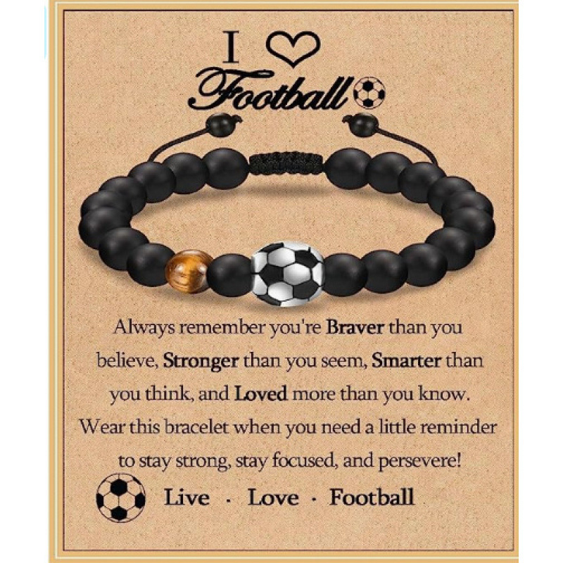 Tarjeta de pulsera de fútbol
