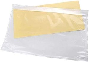 רשימת אריזה pouches, משלוח פלסטיק מעטפות נייר דבק ברור טעינת אריזה, משלוח שרוולים תווית