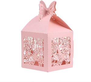 Quà Tặng Lễ Rửa Tội Tiệc Cưới Kẹo Sô Cô La Trái Cây Sấy Khô Cắt Laser Quà Tặng Quà Cưới Khách - Product Image 3