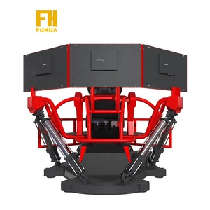 Simulador de coche de carreras, plataforma dinámica de conducción, 6 DOF, nuevo entretenimiento Virtual, 3 pantallas - Product Image 4