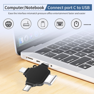 All'ingrosso 3 in 1 adattatore per IP Pad OTG telefoni Android Thunderbolt cellulare fotocamera PenDrive Mouse tastiera piccoli connettori - Product Image 4