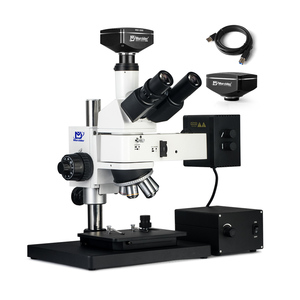 MSD4150-2000 Column Metallographic <strong>Microscope</strong> 50-500X Magnification Has Adjustable Working Distance with <strong>a</strong> 20 Megapixel Camera - Product Image 1