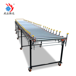 TOP Quality O-belt Motor Power Roller Conveyor Motorized Flexible Roller Conveyor for <strong>Loading</strong> and <strong>Unloading</strong> - Product Image 4