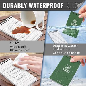 <strong>Custom</strong> LOGO Outdoor Waterproof <strong>Mini</strong> Pocket Notebook with PP Cover Environmentally Friendly Coil <strong>Paper</strong> Personalized <strong>Notepad</strong> - Product Image 2