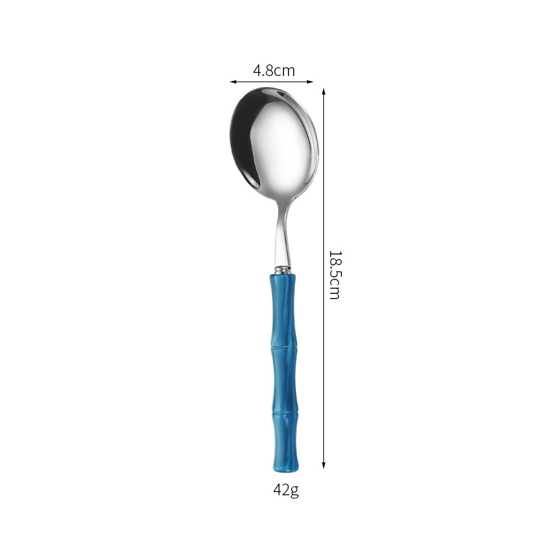 Bleu-Cuillère ronde