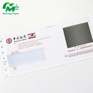 印刷打印机印刷在彩卷 3 层纸设计书和收据定制 Ncr 复制无碳发票垫 - Product Image 6