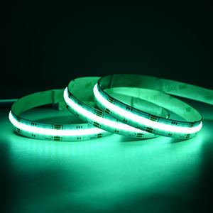 5 pines 12mm DC24V Flexible FOB COB RGBWW tira de luz Led COB840LEDs RGBW tira de luz LED con Control de voz cuerpo de cobre - Product Image 5
