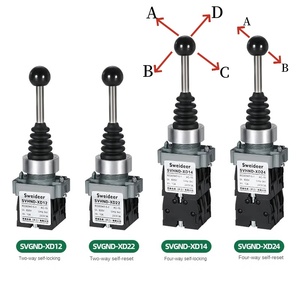 22MM 4-way Position Self-return Cross Master Rocker <strong>Switch</strong> 2 Direction Lock Monolever Stick Joystick <strong>Switch</strong> Toggle <strong>Switches</strong> - Product Image 1