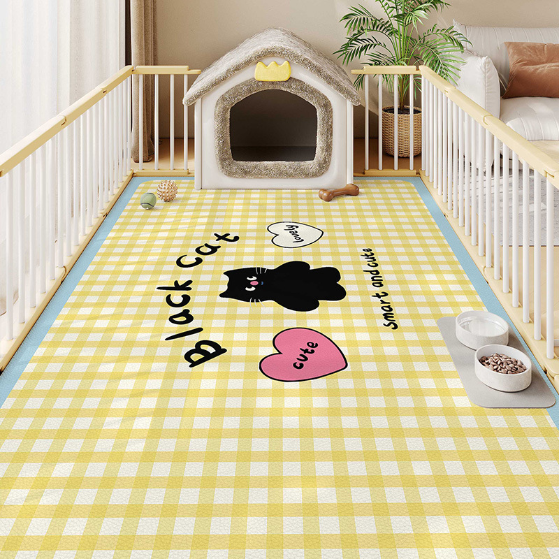 Chat noir amoureux de l'amour
