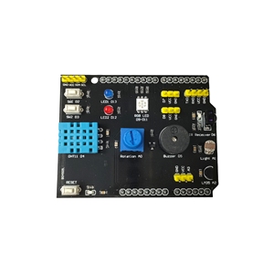 <strong>Sensor</strong> Expansion Board <strong>DHT11</strong> Temperature and Human <strong>Sensor</strong> LM35 <strong>Sensor</strong> 9-in-1 Multi-functional Expansion Board for R3 - Product Image 1