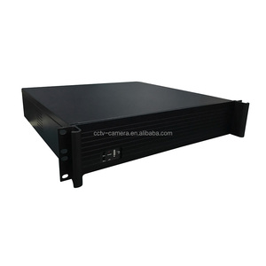Rack Mount <strong>Linux</strong> <strong>Embedded</strong> OS P2P H.265+ 8TB HDD 9 SATA Slot 64CH CCTV <strong>System</strong> AI 4K 8MP IP 64 Channel Alarm Raid NVR - Product Image 2