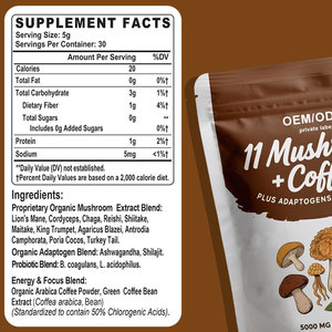 OEM гриб кофе 7 в 1 частная торговая марка гриб органический Львы грива Чага Кордицепс рейши гриб кофе - Product Image 4