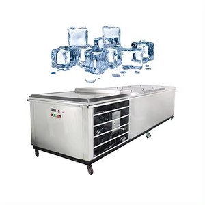 工厂商用自动5吨透明制冰机工业盐水立方体制冰机1吨 - Product Image 1