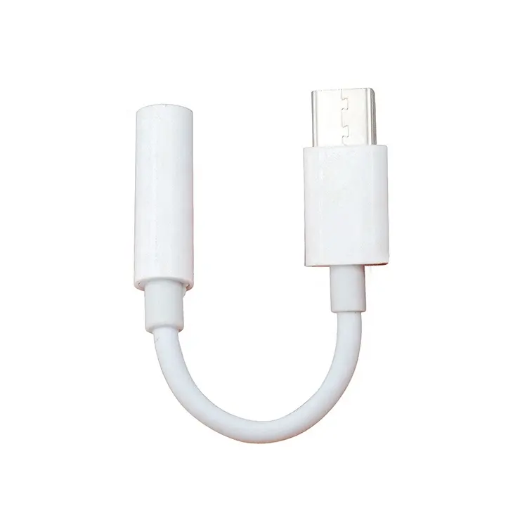 Cable adaptador para auriculares USB tipo C macho a 3,5mm hembra