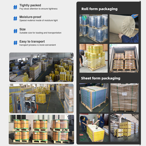 批发透明PVC卷塑料/真空成型透明PVC片材卷/PVC薄膜片材 - Product Image 4