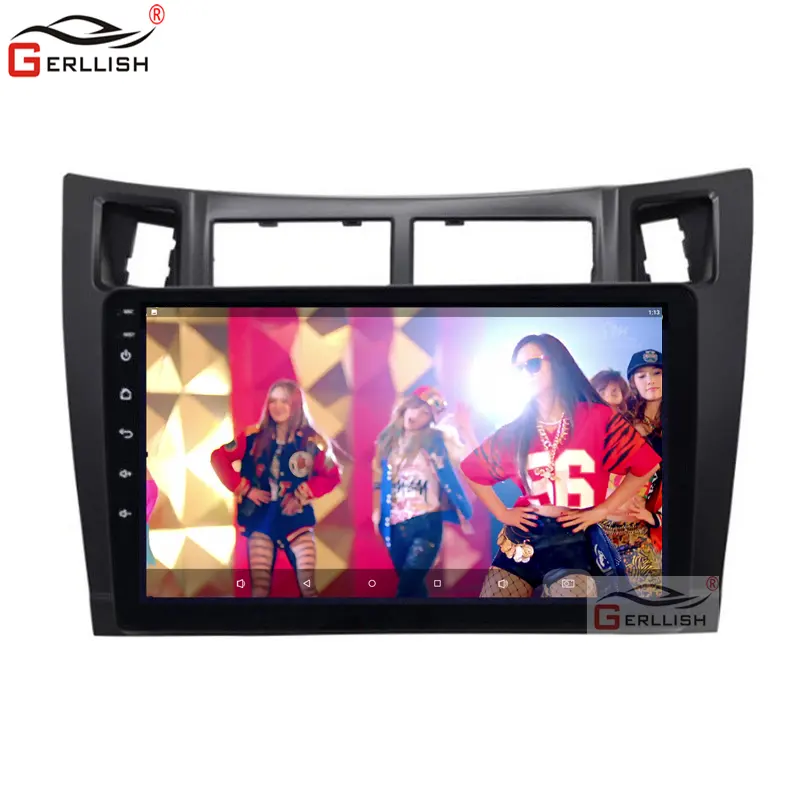 Lettore Android car stereo multimedia dvd di navigazione gps per Toyota Yaris 2008 2009 2010 2011 con radio video musica