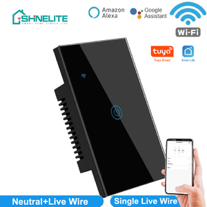 2024 <strong>AU</strong> US Smart Switch 1/2/3/4 Gang Tuya Zigbee <strong>Remote</strong> Control Glass Touch Wireless Wi-Fi Wall Smart Switch Socket - Product Image 2