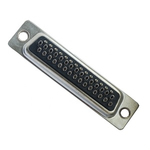 แผงตัวเชื่อมต่อ D-Sub ตัวผู้กับตัวเมียติดแผง PCB ชนิดสามแถว dB พร้อม44พินเพื่อความสะดวกในการส่งสัญญาณ - Product Image 4