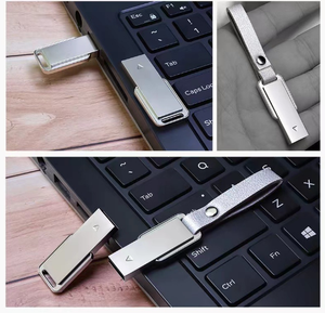 迷你金属USB 2.0钥匙16gb/32gb/64GB流行128GB全容量记忆棒新3.0/2.0钥匙扣存储设备usb笔 - Product Image 3