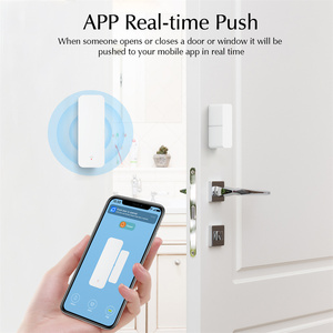 EMylo ABS-Sistema de seguridad de piscina para el hogar, con Tuya Smart App, fácil instalación, WiFi, sensor inalámbrico, puerta, ventana, alarma antirrobo - Product Image 2