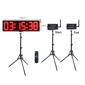 Outdoor Indoor Wireless Remote <strong>Control</strong> Programmable LED Race Timing Clock Radar <strong>Sensor</strong> Track <strong>Timer</strong> for Running Racing Parkour