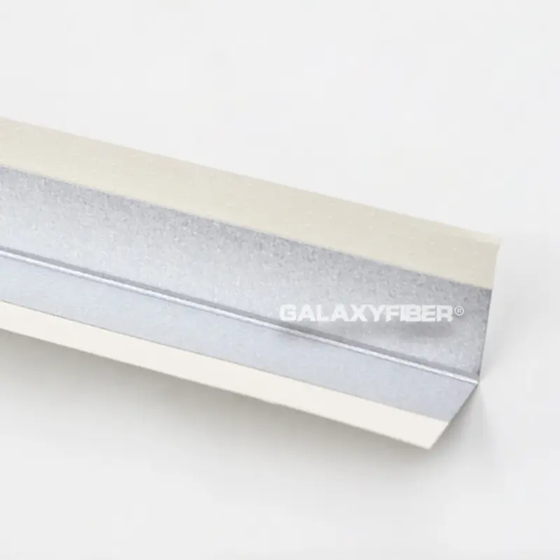 Coin de mur protéger le papier de cloison sèche face à la perle d'angle en métal en acier galvanisé Flexible utilisée pour protéger le côté de mur