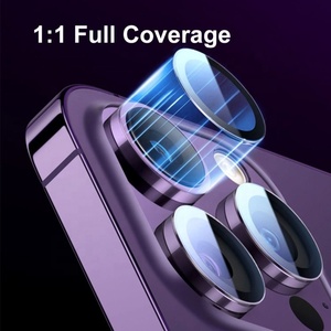 1 ikinci komple kurulum durumda dostu 3D radyal 16/16Pro kamera Lens Film koruyucu ekran iPhone 13 Pro cep telefonu - Product Image 5