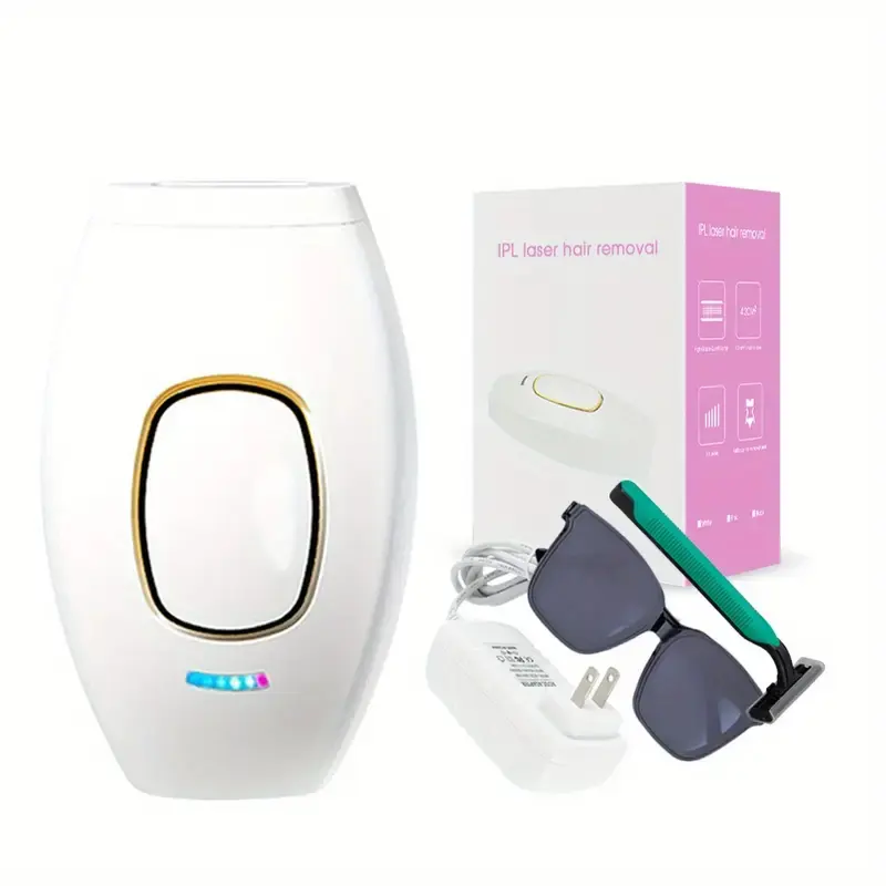 Most Popular High Power Laser Ipl Epilator Hair Removal Handset Women Skin Facial Hair Removal Machine At Home