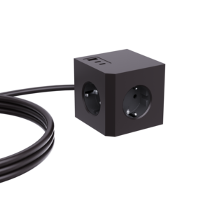 SUOMA New Smart 16A EU Plug <strong>USB</strong> Power Strip <strong>with</strong> 1.5m Cable 3 AC Outlets Extension <strong>Socket</strong> for Europe Standards Charging <strong>Function</strong>