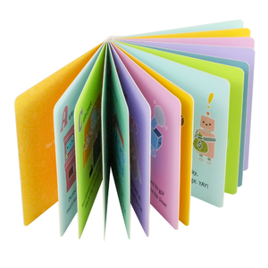 Çocuk için çevre dostu fabrika fiyat baskı kitapları talep üzerine özel baskılı çocuk karton karton kitap baskı - Product Image 1