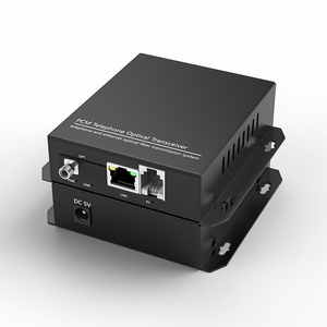 One Way Telephone Optical Transceiver Optical Transmitter and Receiver 20km Optical Transceiver with 100mbpsrj45 Port FC Port - Product Image 1