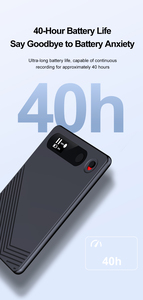 مسجل مذكرات صوتية شخصية من كبار المواطنين 64 جيجابايت منظم تذكير يومي لحفظ الذاكرة الصوتية - Product Image 5