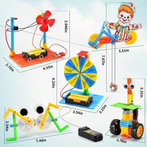 学習リソース都市工学設計建築セットエンジニアSTEM玩具建設玩具シンプルマシン子供 - Product Image 5