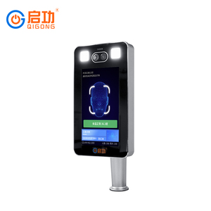 Cámara de temperatura Digital Qigong AI, reconocimiento Facial automático preciso y lector de código de tarjeta, acceso a clave WiFi/IP - Product Image 2
