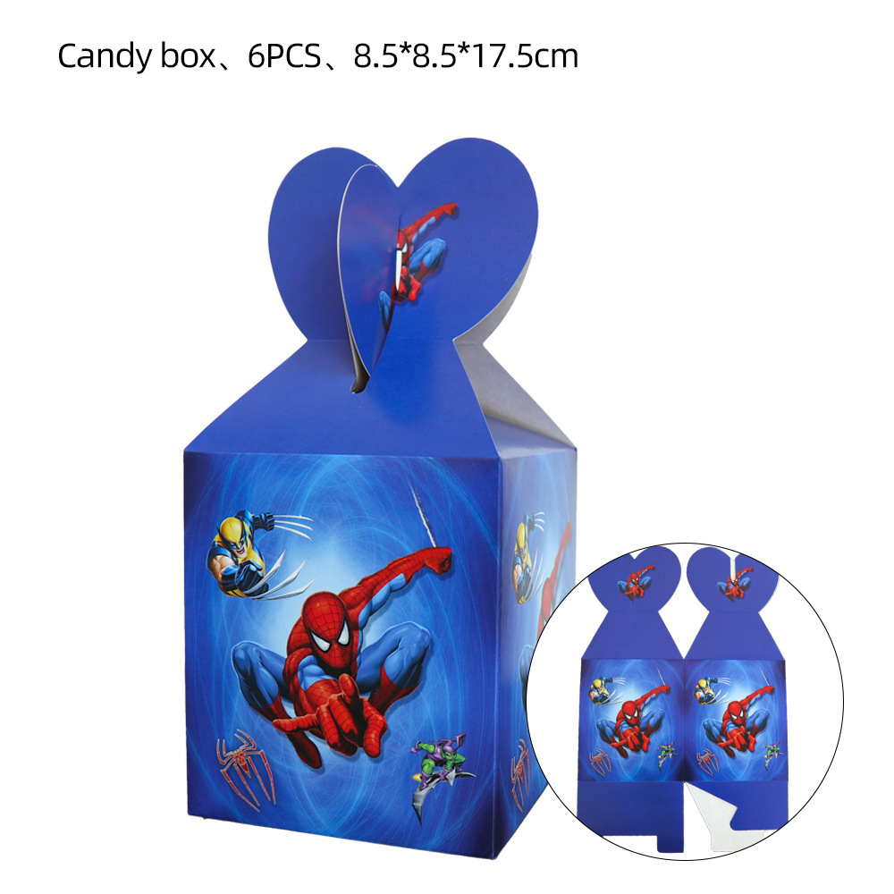 Boîte à bonbons 6pcs