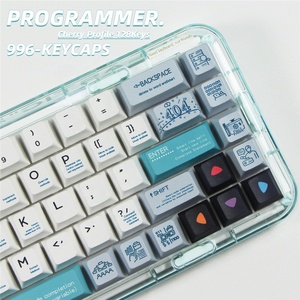 128 Keys Cherry Profile <strong>Programmer</strong>-996 Keycap PBT Five-Sided Dye Sublimation Compatible With <strong>Mechanical</strong> Gaming <strong>Keyboard</strong> - Product Image 3