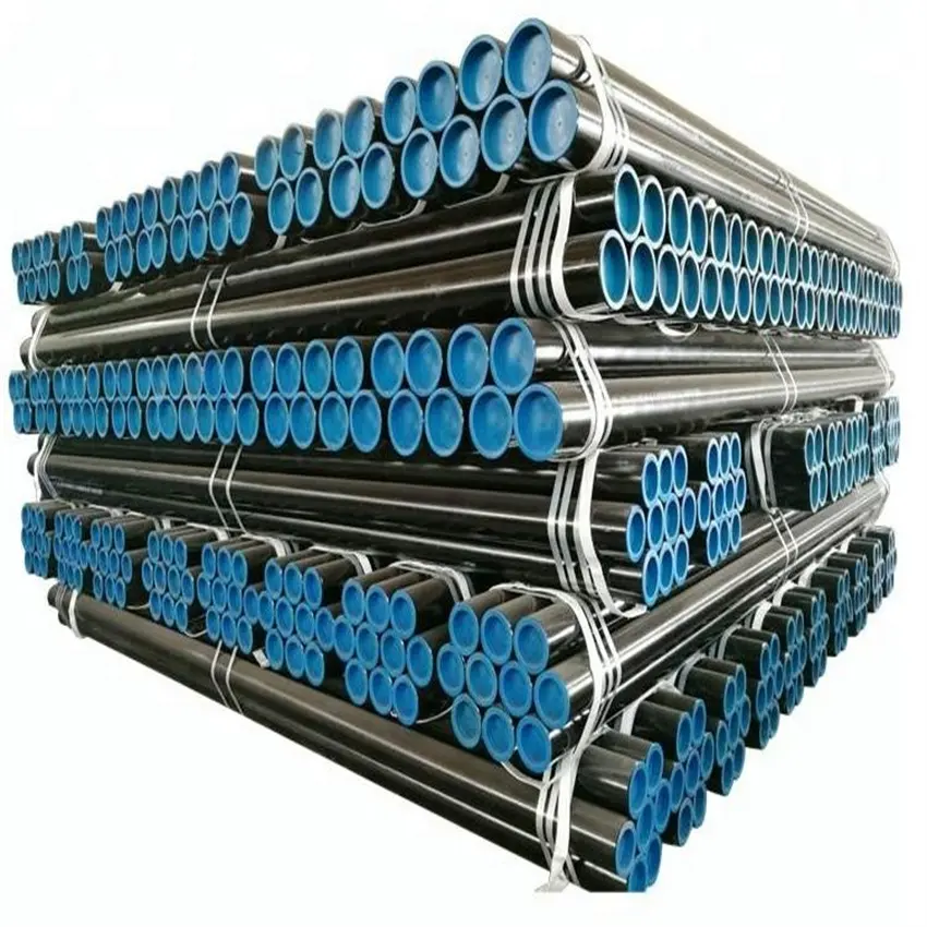 API 5L đường ống Psl-1 ống 8 inch sch40 sơn đen thép carbon liền mạch cho đường ống dẫn dầu khí