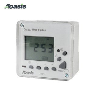 AOASIS THC711 220V 240V 16A ACLEDデジタルディンレール毎日および毎週プログラム可能な電子タイマー