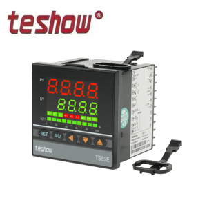 Teshow TS89E Controlador de termostato PID Una salida 48mm * 48mm Controlador de temperatura Todas las entradas OEM ODM Material plástico compatible - Product Image 4