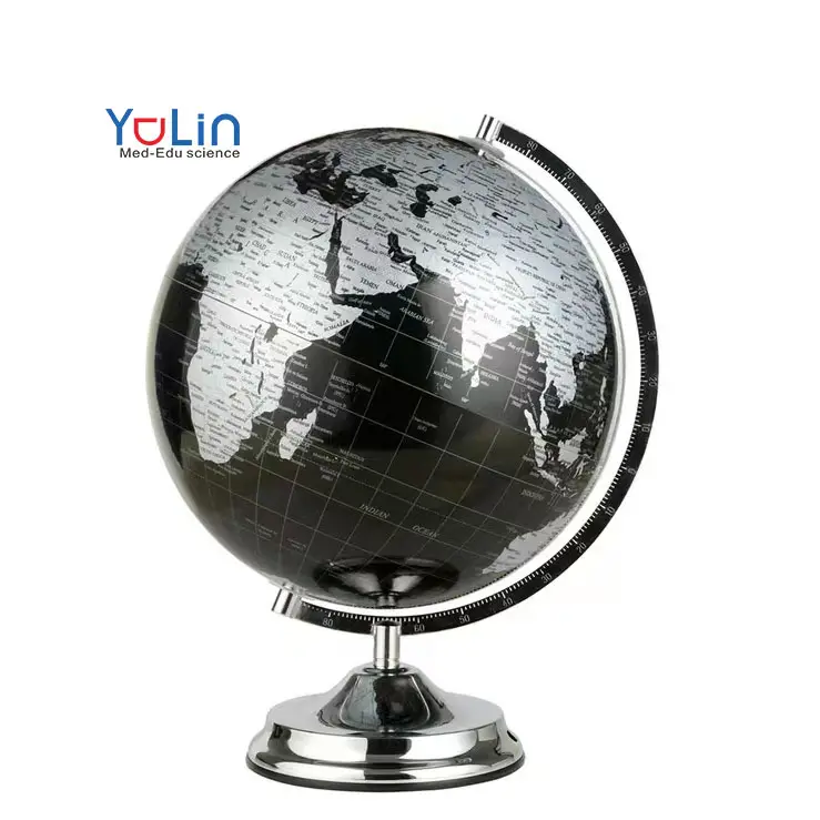 Insegnamento della geografia mappa del mondo 20/25/32 cm di diametro supporto personalizzazione Globe World Globe Model