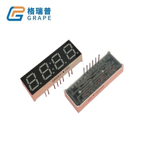 A Tailored 0.39-inch 4-digit Seven-<strong>segment</strong> LED <strong>Display</strong> Available in White, Red, Blue, Green, and Yellow Hues - Product Image 3